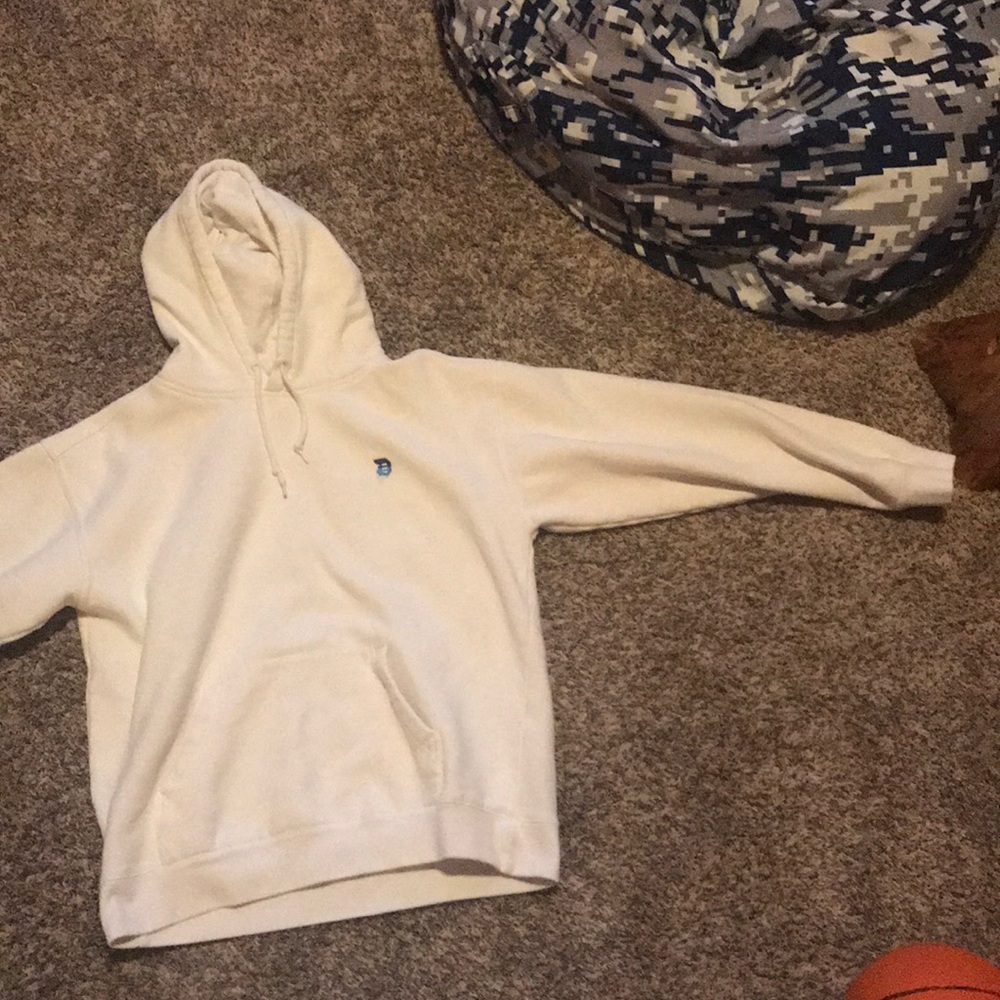 White primitive hoodie